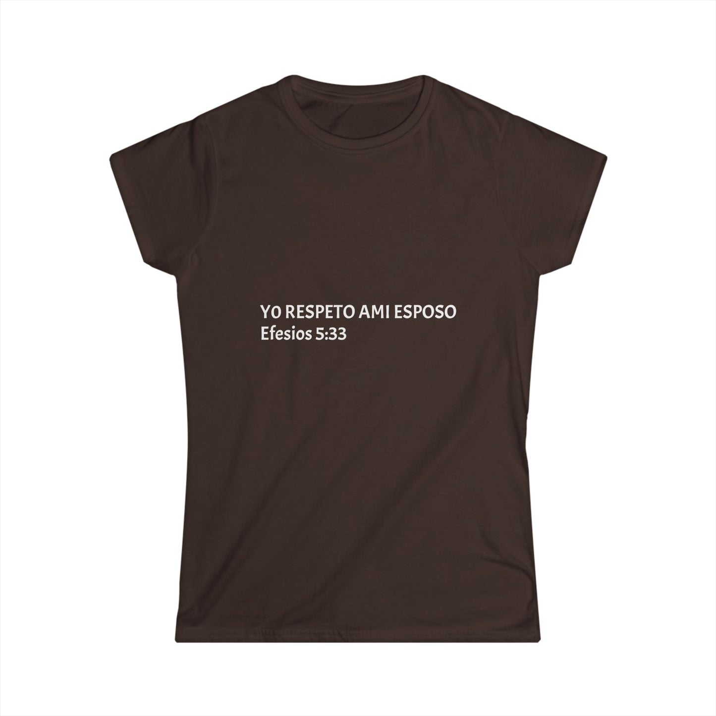 T-shirt Yo Respeto a mi Esposo