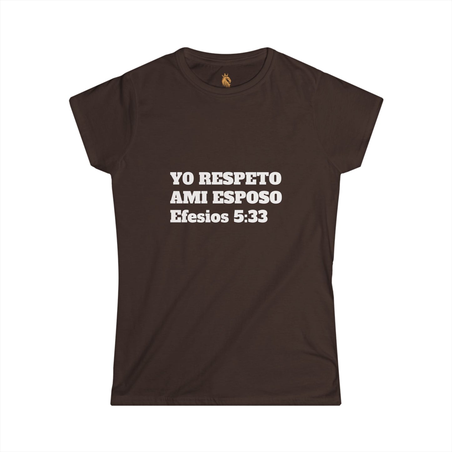 Playera "Yo Respeto a Mi Esposo"
