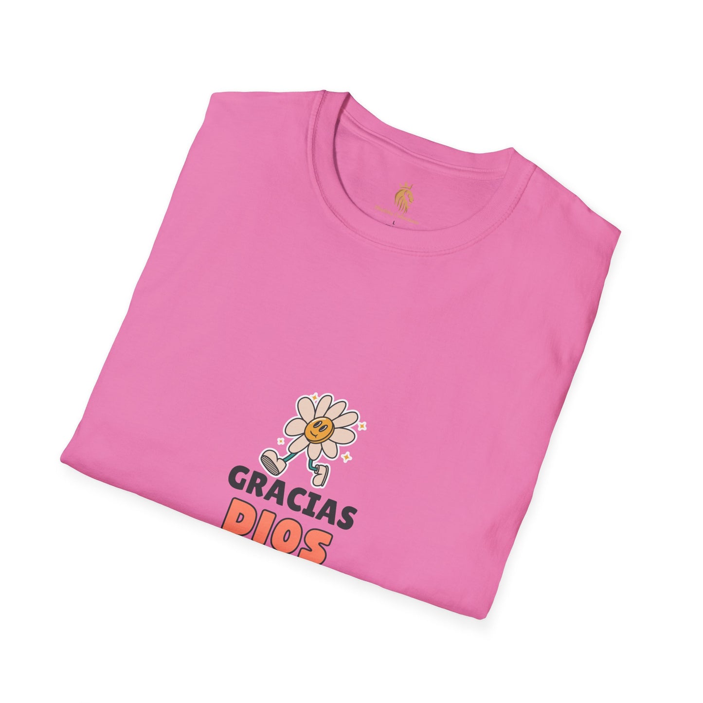 Gratitude Floral Unisex Softstyle T-Shirt - Perfect for Everyday Comfort & Celebrations