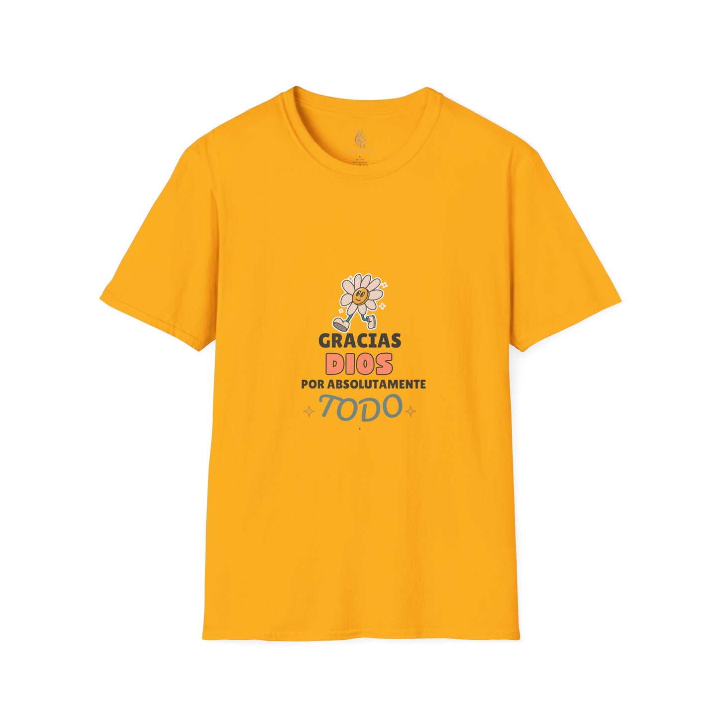 Gratitude Floral Unisex Softstyle T-Shirt - Perfect for Everyday Comfort & Celebrations