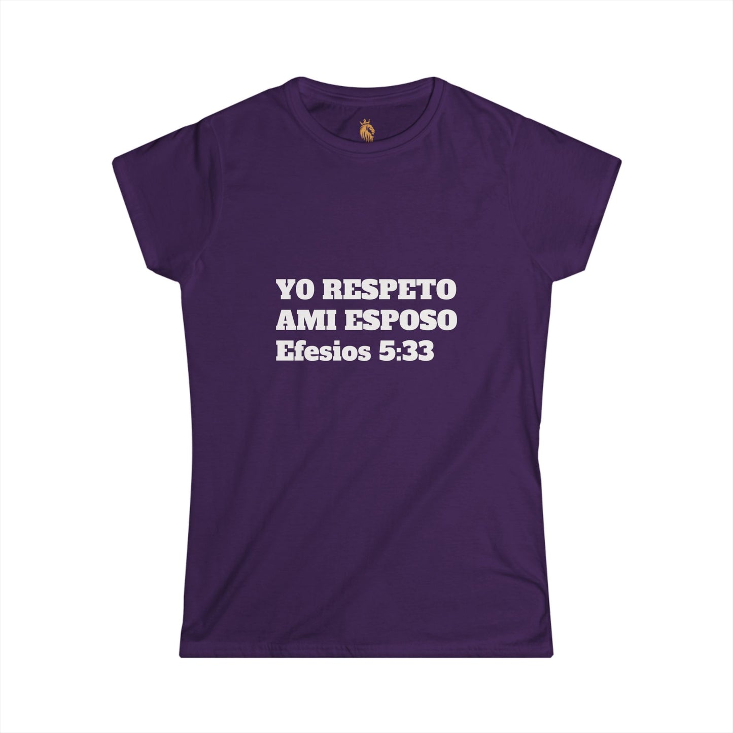 Playera "Yo Respeto a Mi Esposo"