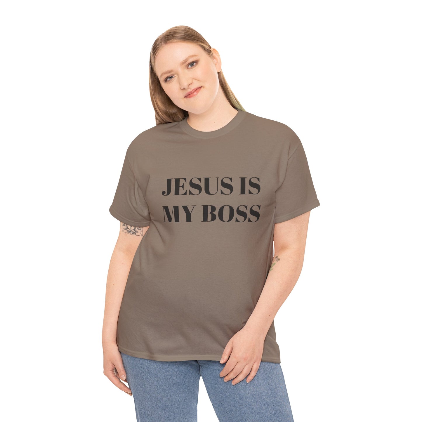 Playera "Jesus is my Boss"
