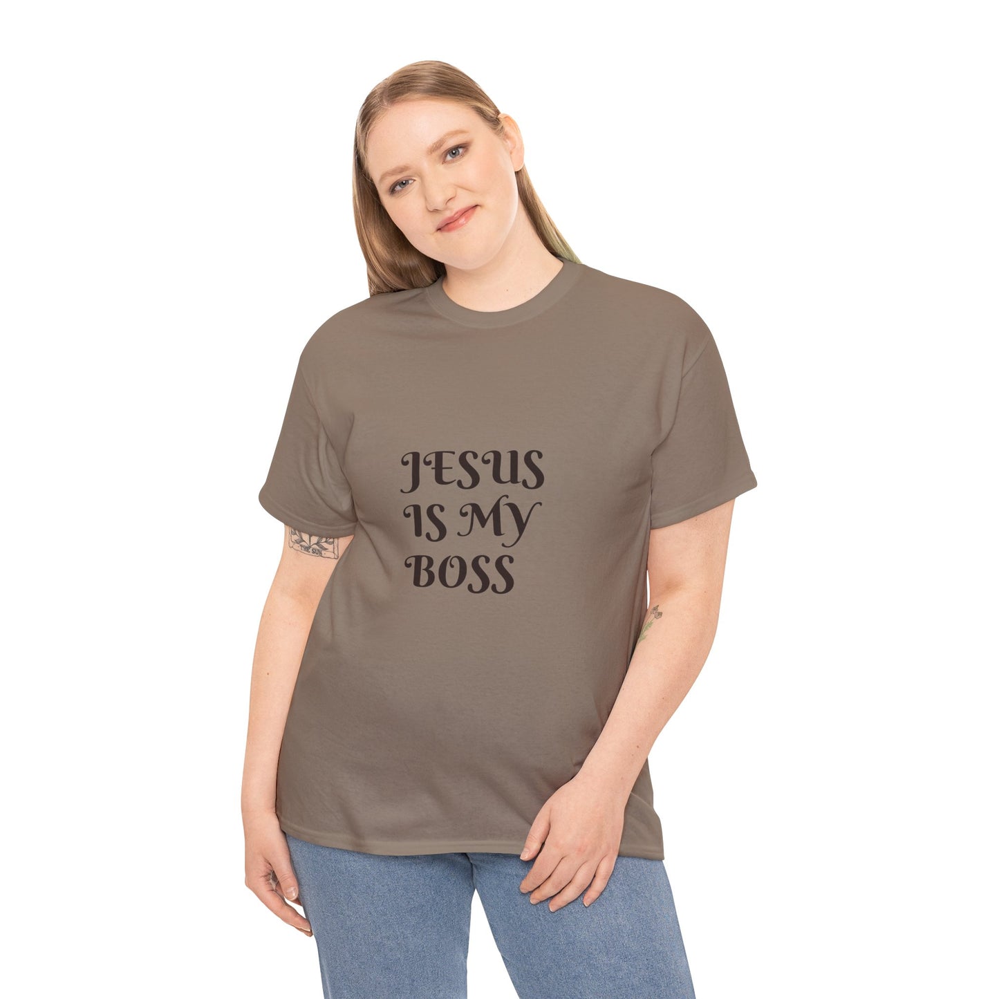 Playera "Jesus is My Boss"