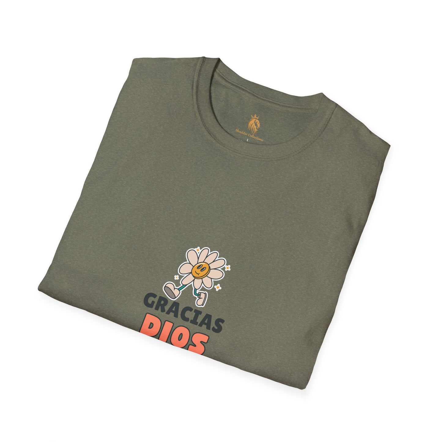 Gratitude Floral Unisex Softstyle T-Shirt - Perfect for Everyday Comfort & Celebrations