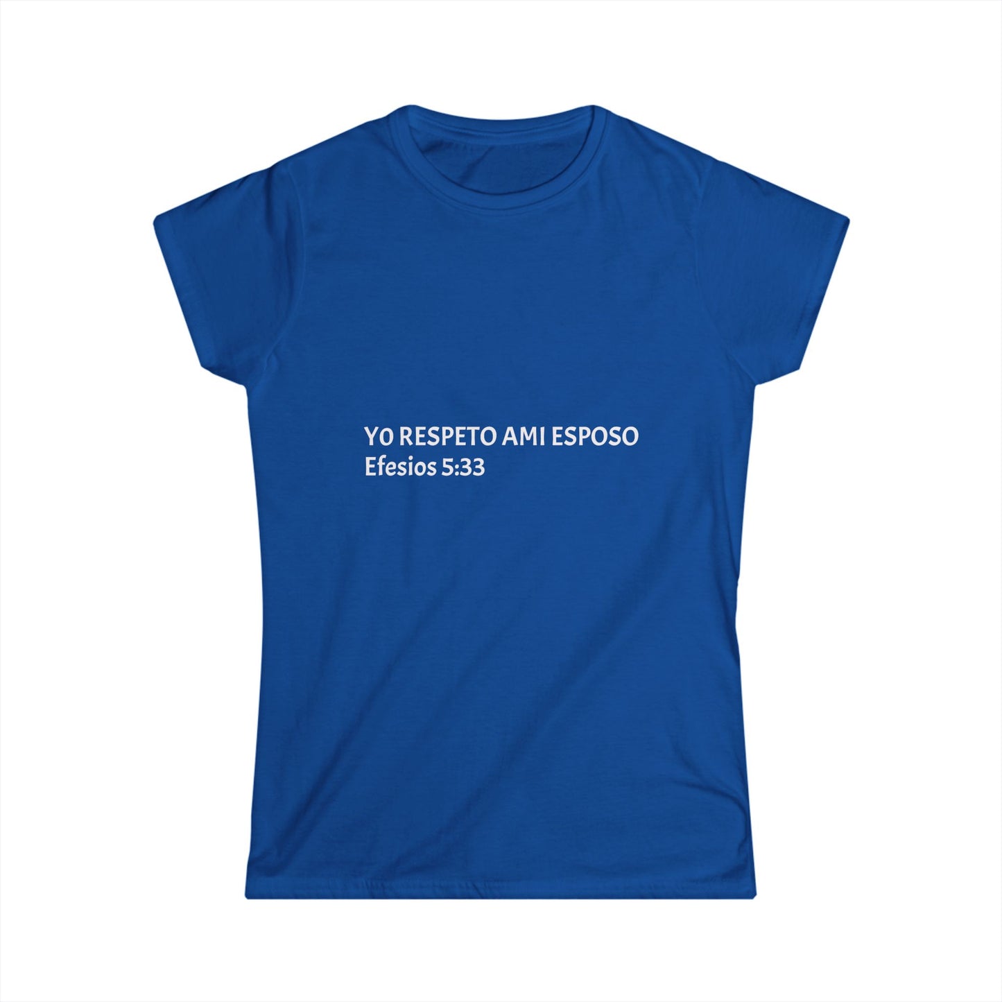 T-shirt Yo Respeto a mi Esposo
