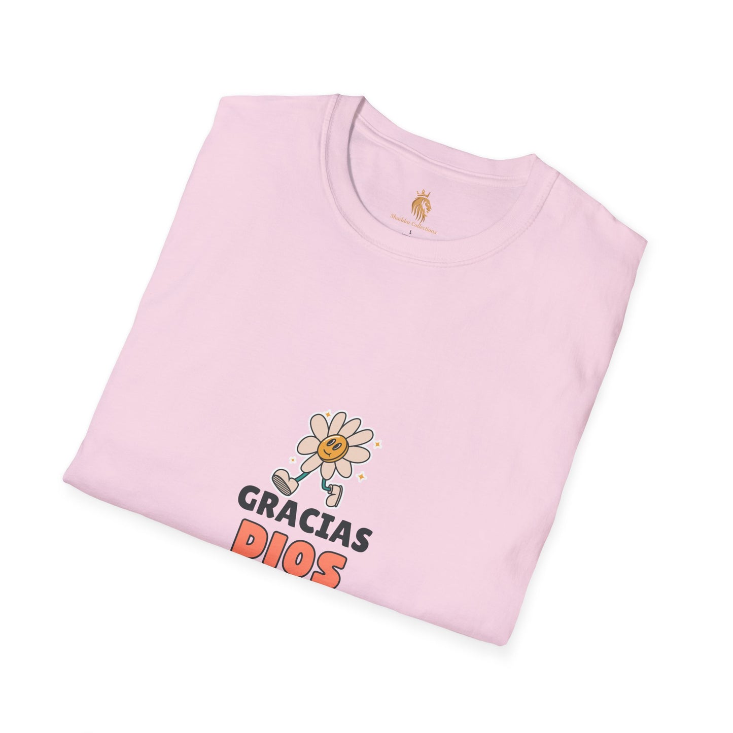 Gratitude Floral Unisex Softstyle T-Shirt - Perfect for Everyday Comfort & Celebrations