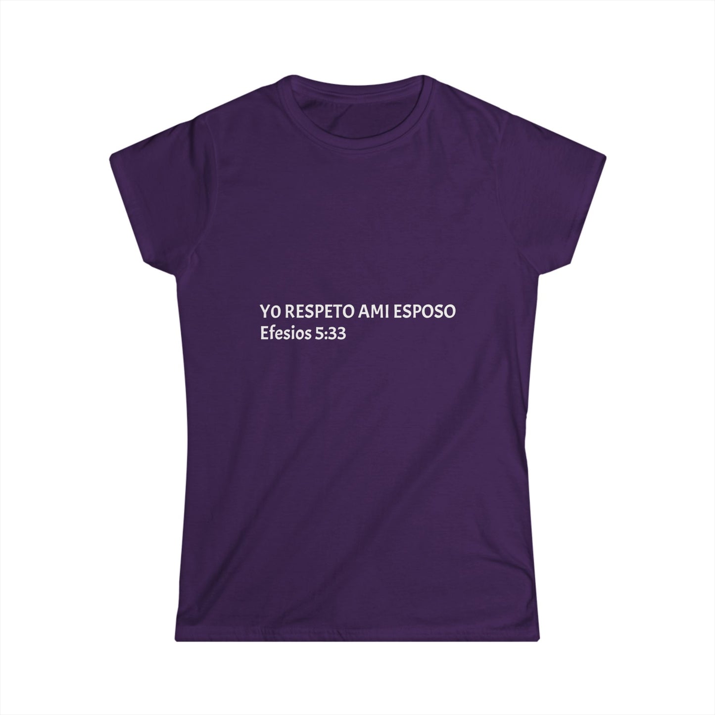 T-shirt Yo Respeto a mi Esposo
