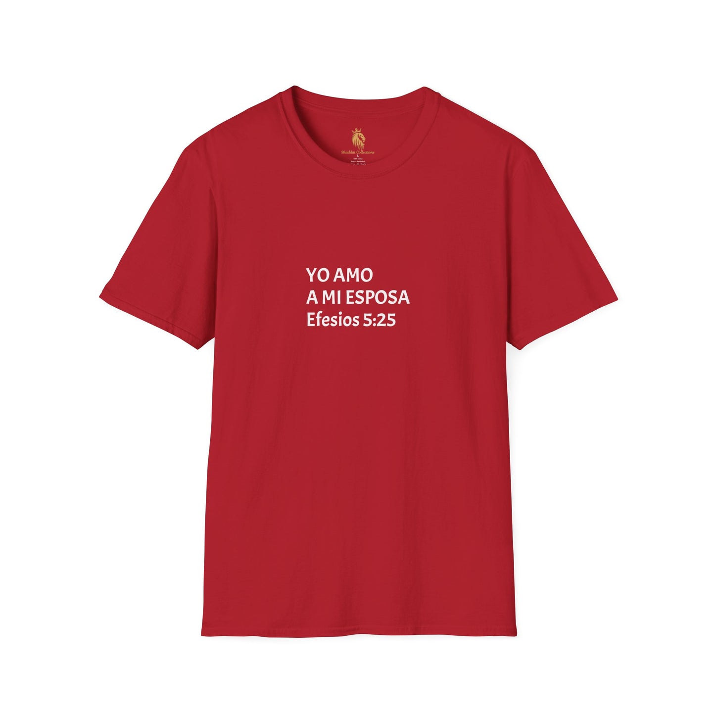 Playera "Yo Amo a Mi Esposa"