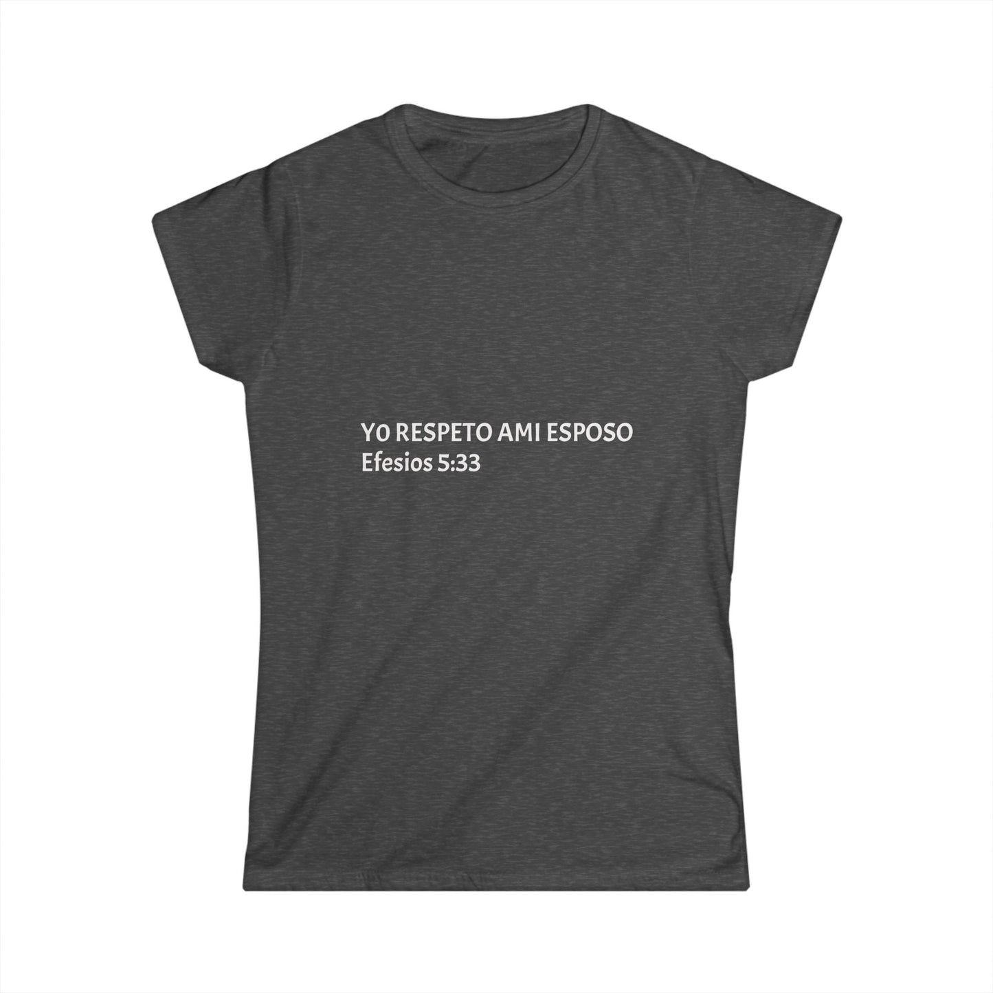 T-shirt Yo Respeto a mi Esposo