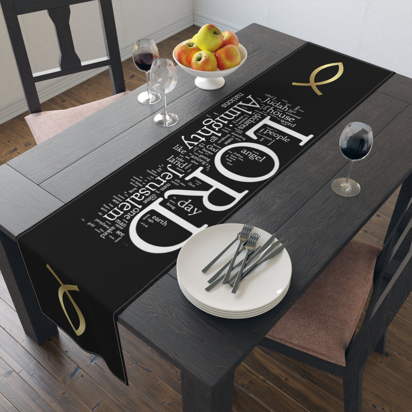 Table Runner 2(Cotton, Poly)
