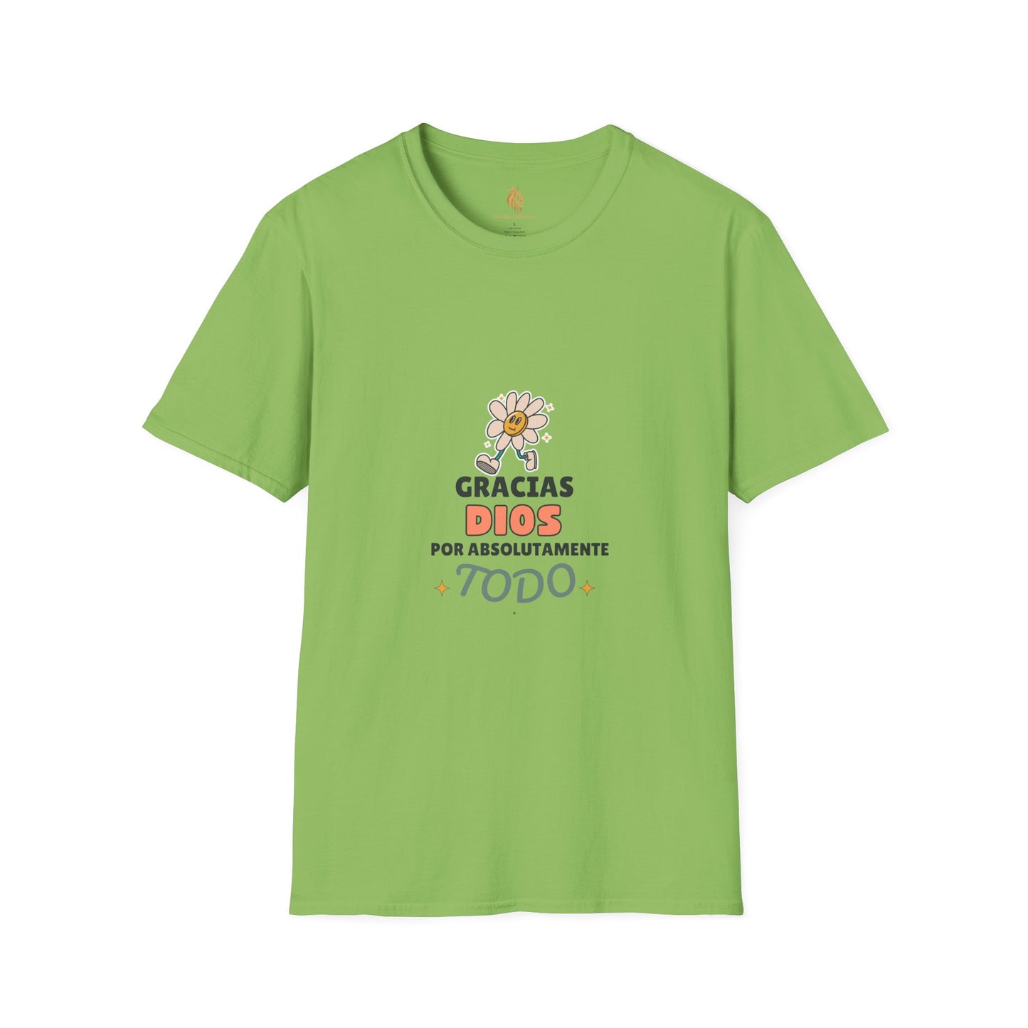 Gratitude Floral Unisex Softstyle T-Shirt - Perfect for Everyday Comfort & Celebrations