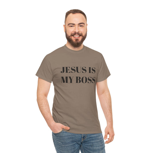 Playera "Jesus is my Boss"