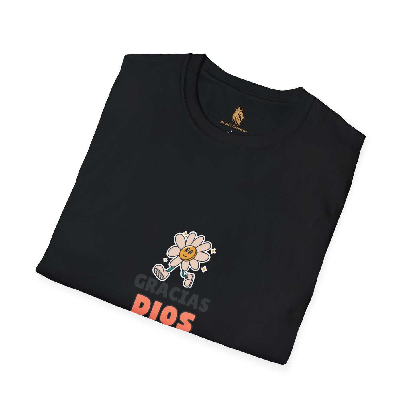 Gratitude Floral Unisex Softstyle T-Shirt - Perfect for Everyday Comfort & Celebrations