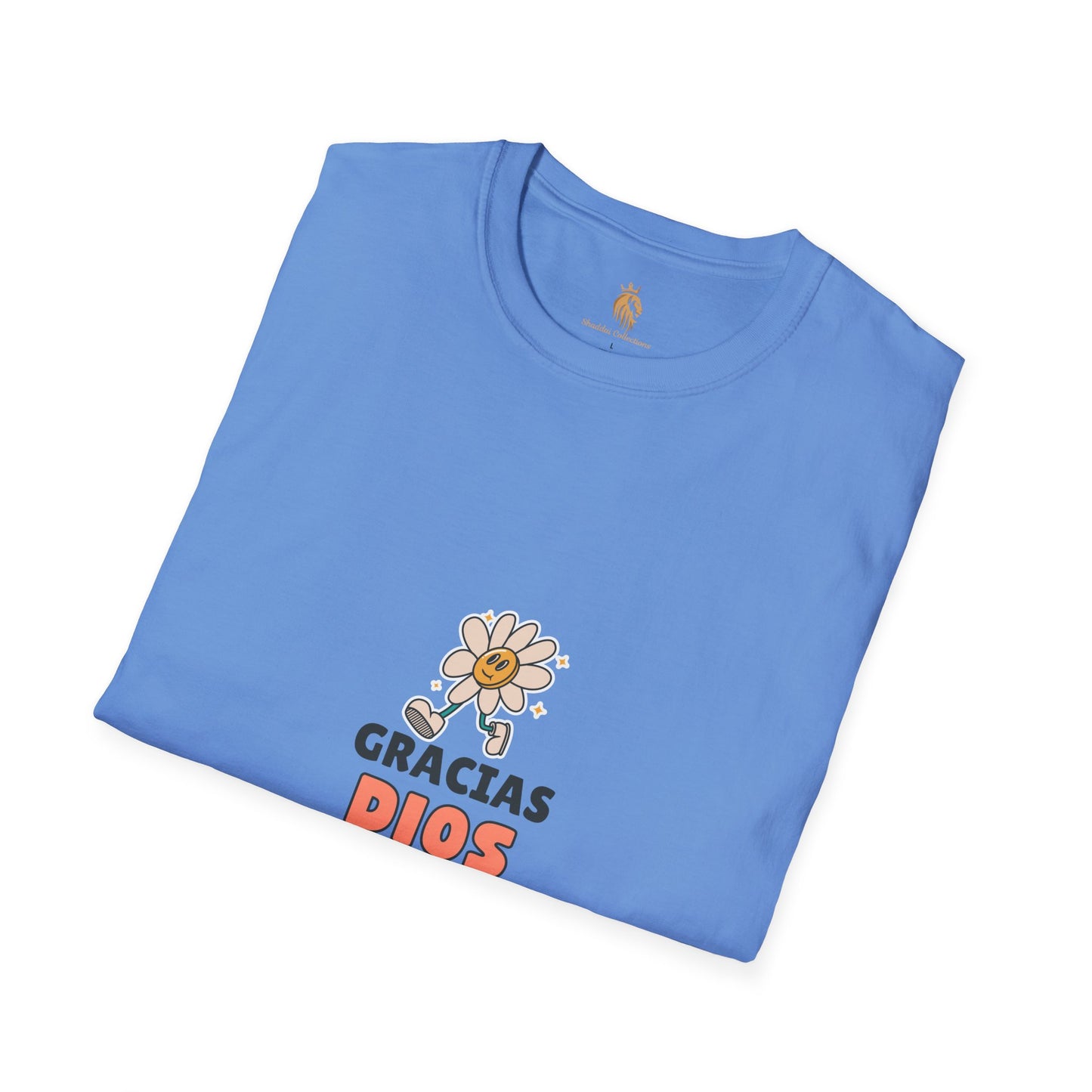 Gratitude Floral Unisex Softstyle T-Shirt - Perfect for Everyday Comfort & Celebrations