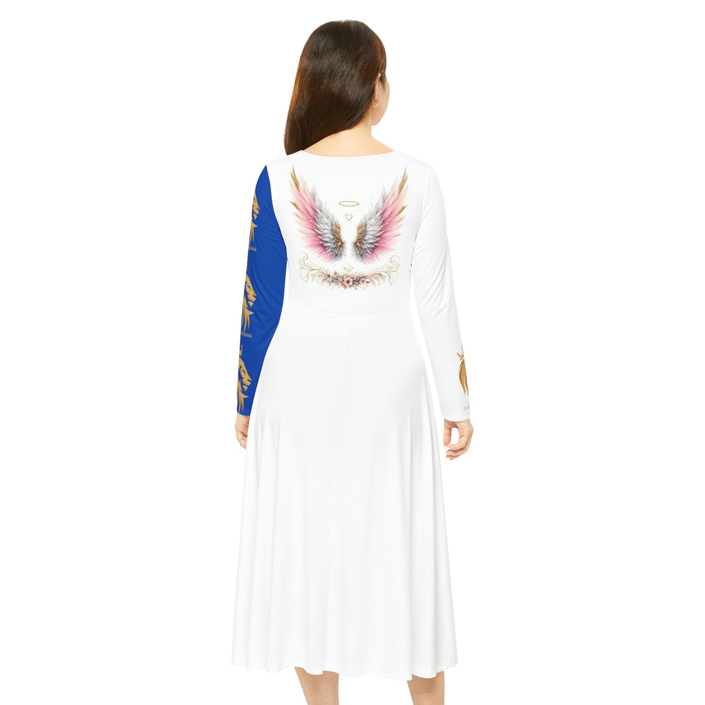 Women's Long Sleeve Dance Dress (AOP)