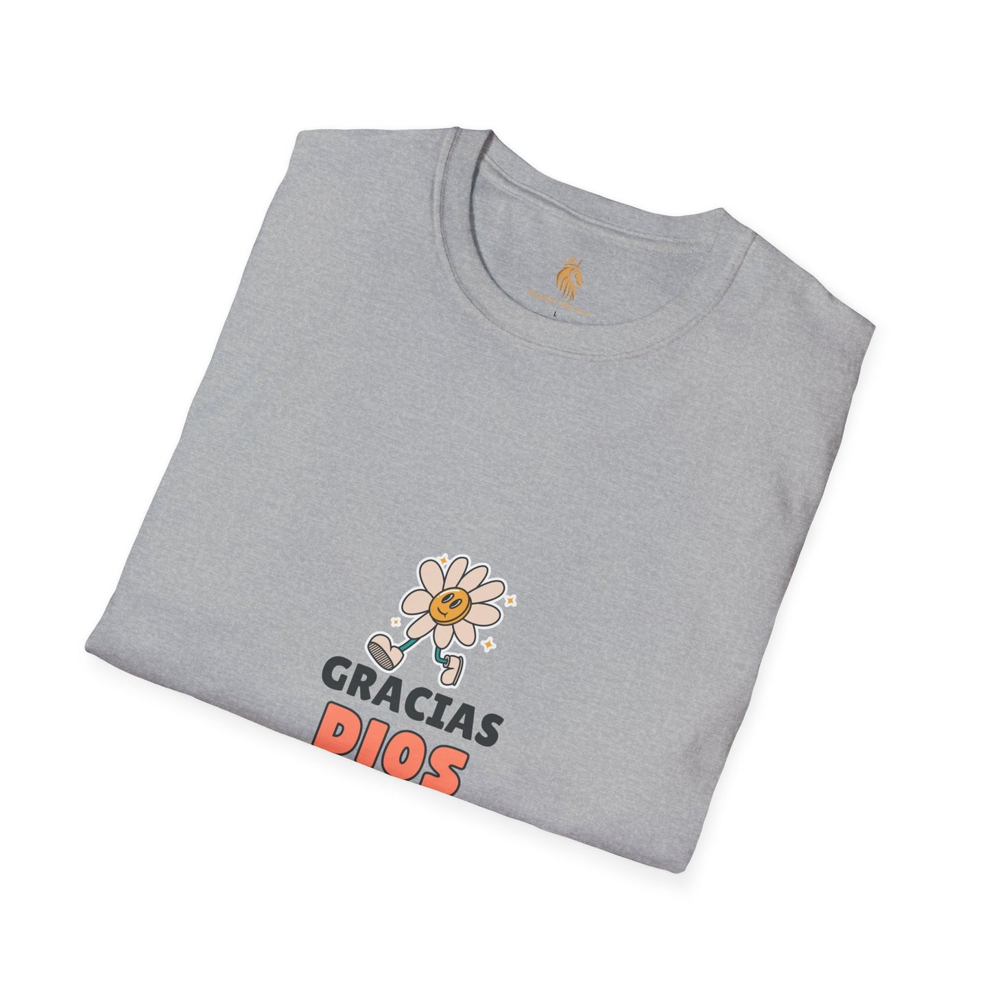 Gratitude Floral Unisex Softstyle T-Shirt - Perfect for Everyday Comfort & Celebrations