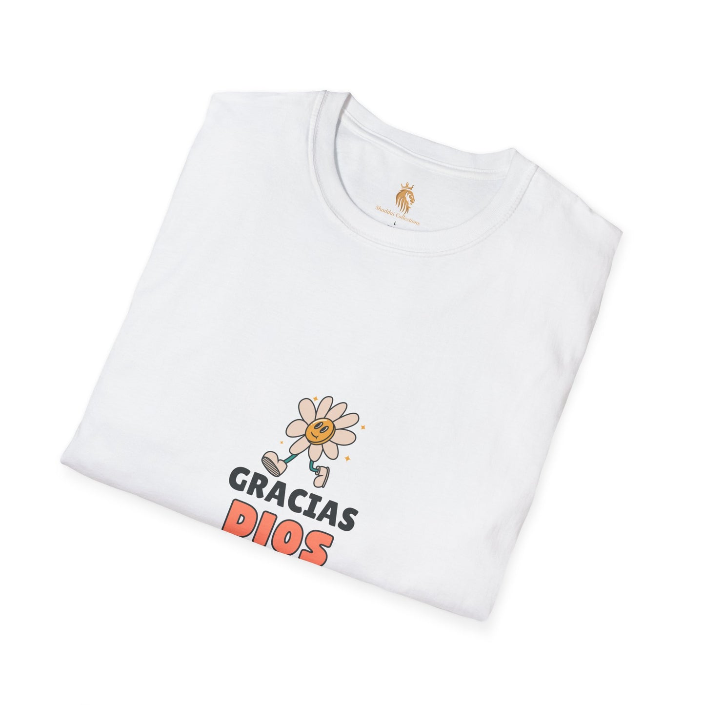 Gratitude Floral Unisex Softstyle T-Shirt - Perfect for Everyday Comfort & Celebrations