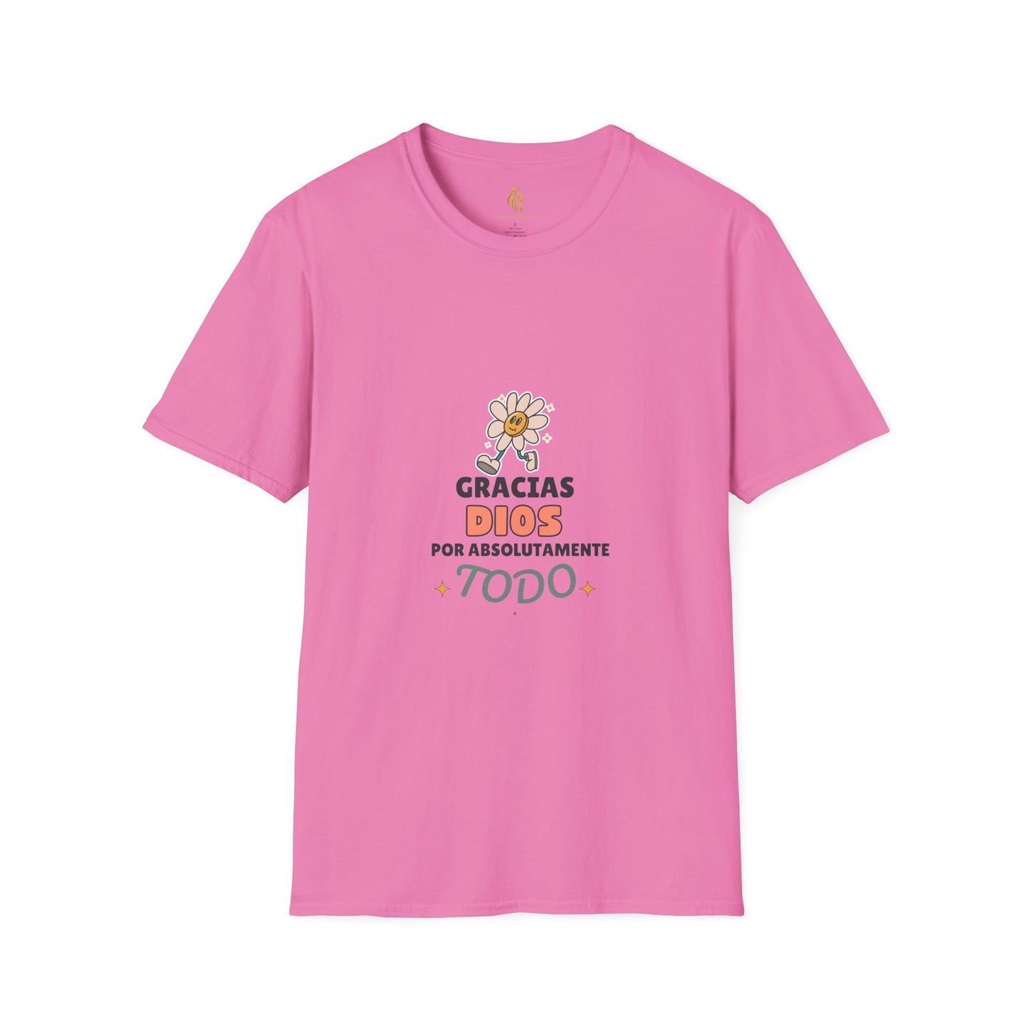 Gratitude Floral Unisex Softstyle T-Shirt - Perfect for Everyday Comfort & Celebrations