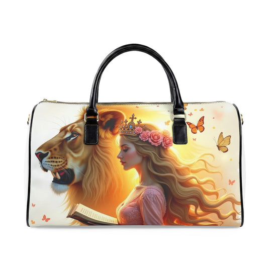 Faux Leather Travel Bag